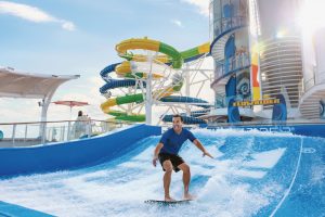 MA, Mariner of the Seas, ID, Independence of the Seas, FlowRider, Surf Simulator, Surfing, fun, onboard, perfect storm, water slides, man standing on surfboard, 

Expiration Date: July 1, 2023